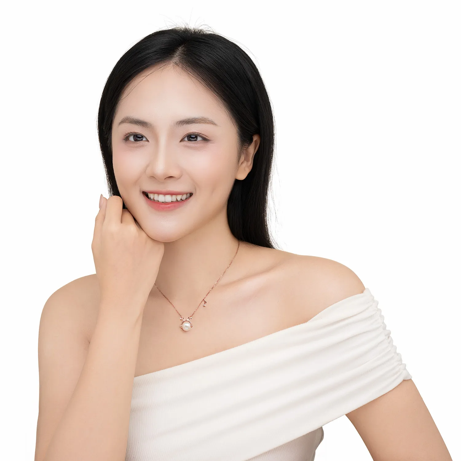 Bộ trang sức Vàng 10K Ngọc Trai J-Rabbit - BTCC112 - 12