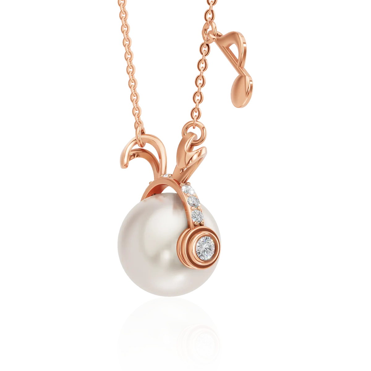 Bộ trang sức Vàng 10K Ngọc Trai J-Rabbit - BTCC112 - 14