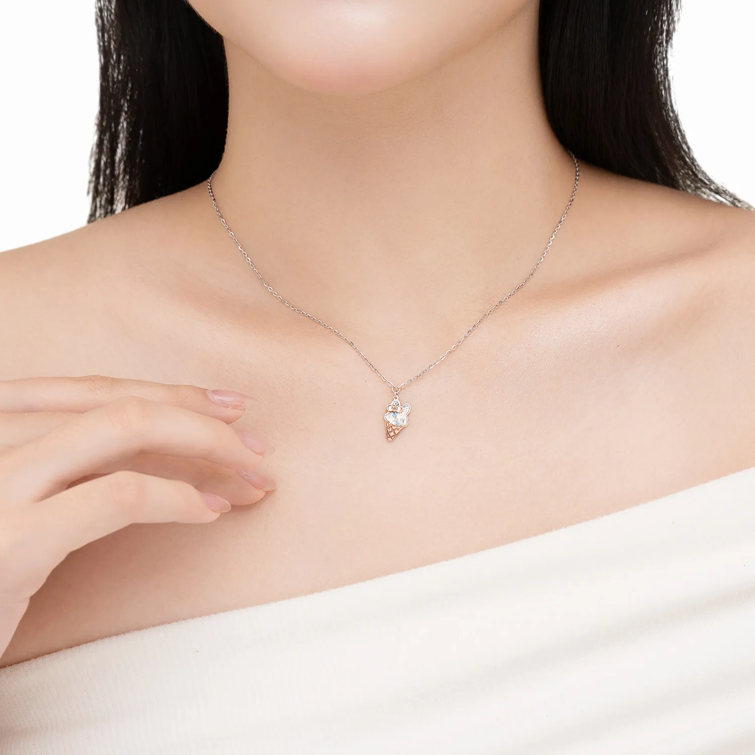 Dây chuyền Vàng 10K Candy Bell - DCZ103 - 04