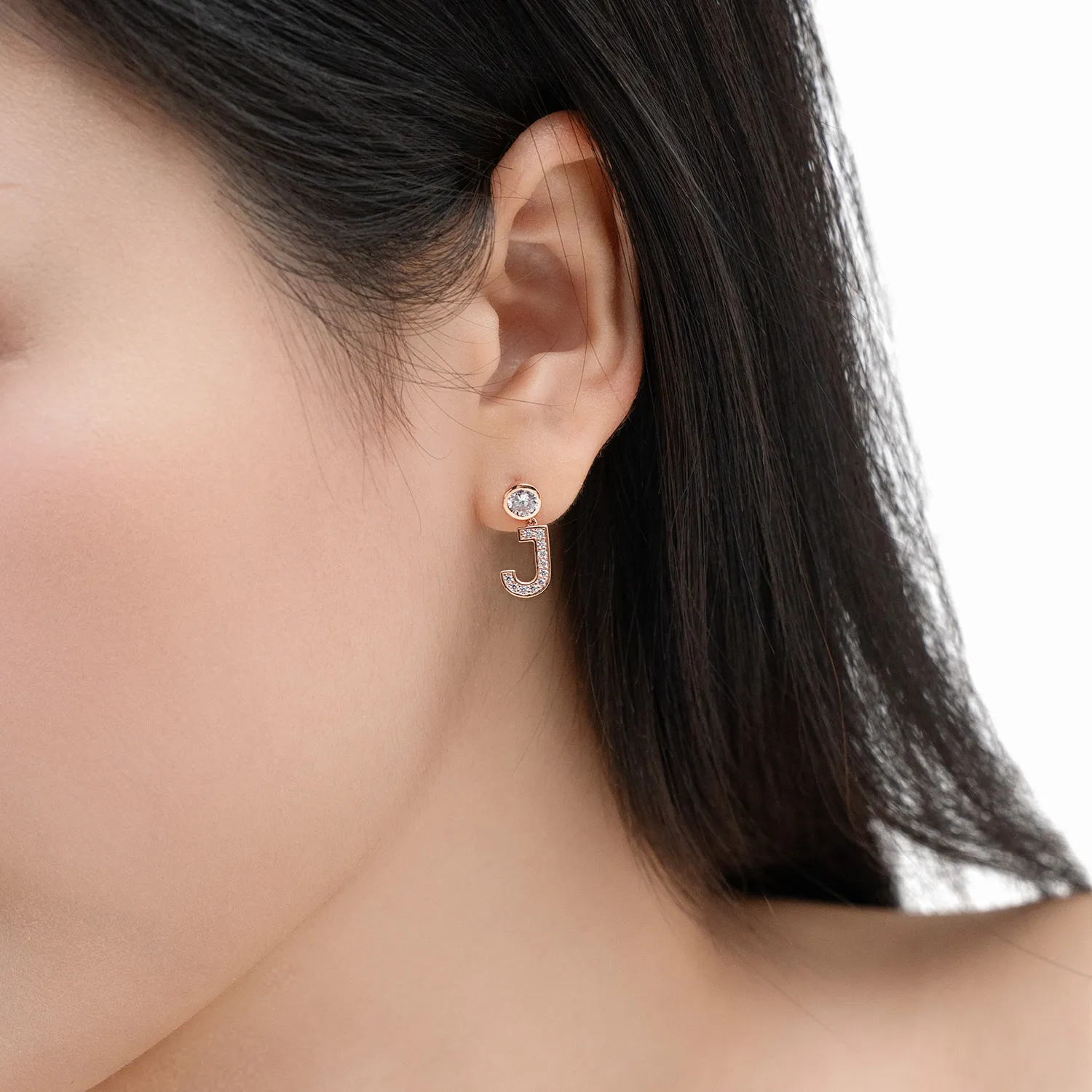 Bông tai Vàng 10K Ngọc trai J-Rabbit - BTBTCC112 - 05