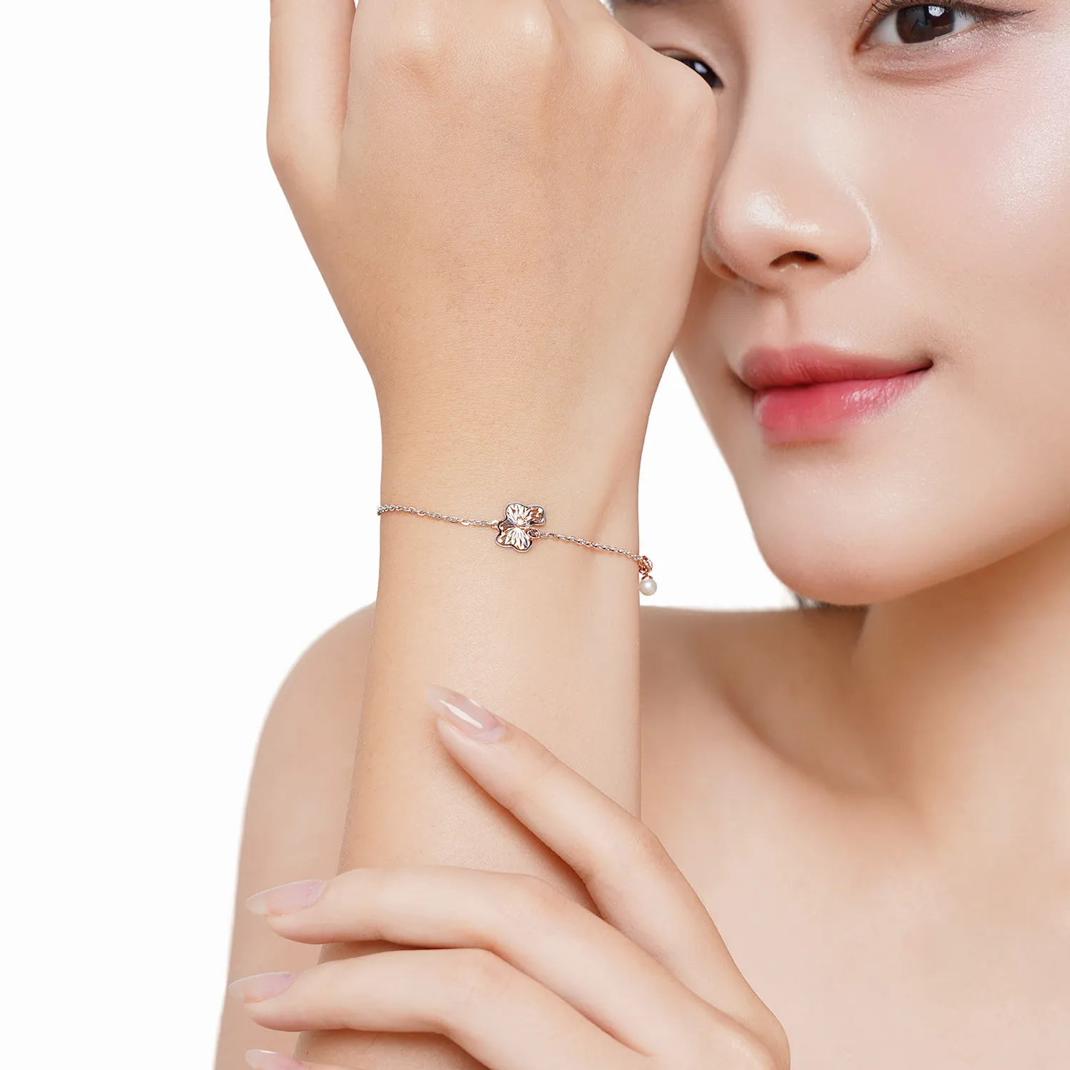 Bộ trang sức Vàng 10K Ngọc Trai Bunny Dream - BZ060 - 07